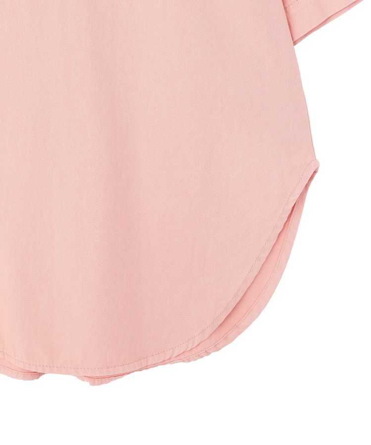 earth music&ecology「5分袖デニムシャツ」|シャツ・ブラウス|