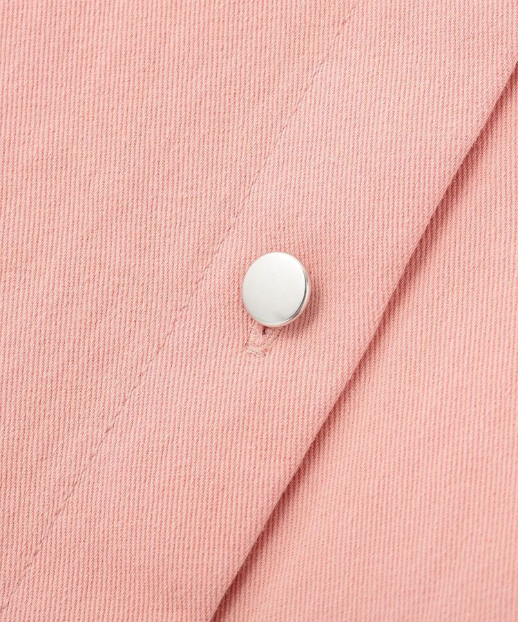 earth music&ecology「5分袖デニムシャツ」|シャツ・ブラウス|