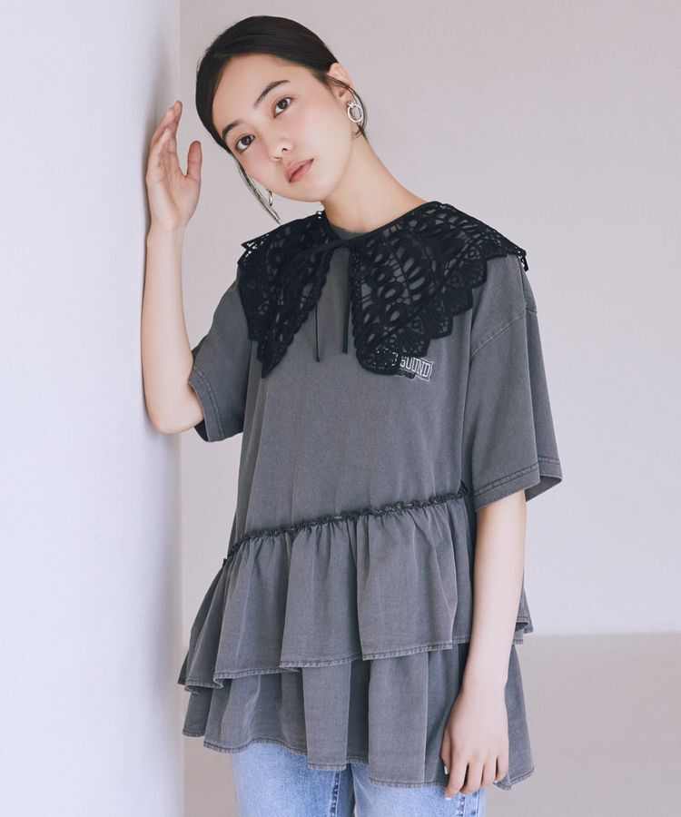 earth music&ecology「レースつけ襟」|その他|