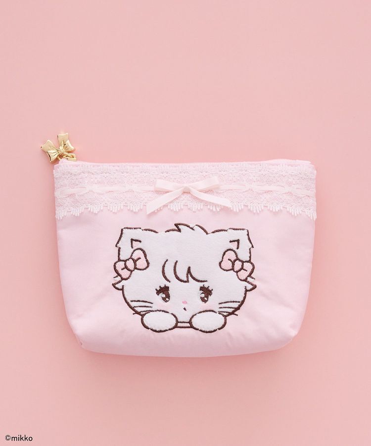 Maison de FLEUR「Lil ala mode ポーチ」|ポーチ|ライトピンク