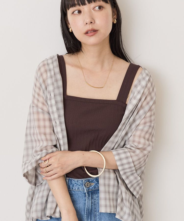 AMERICAN HOLIC「【マルチ機能】ベアタンクトップ」|キャミソール|