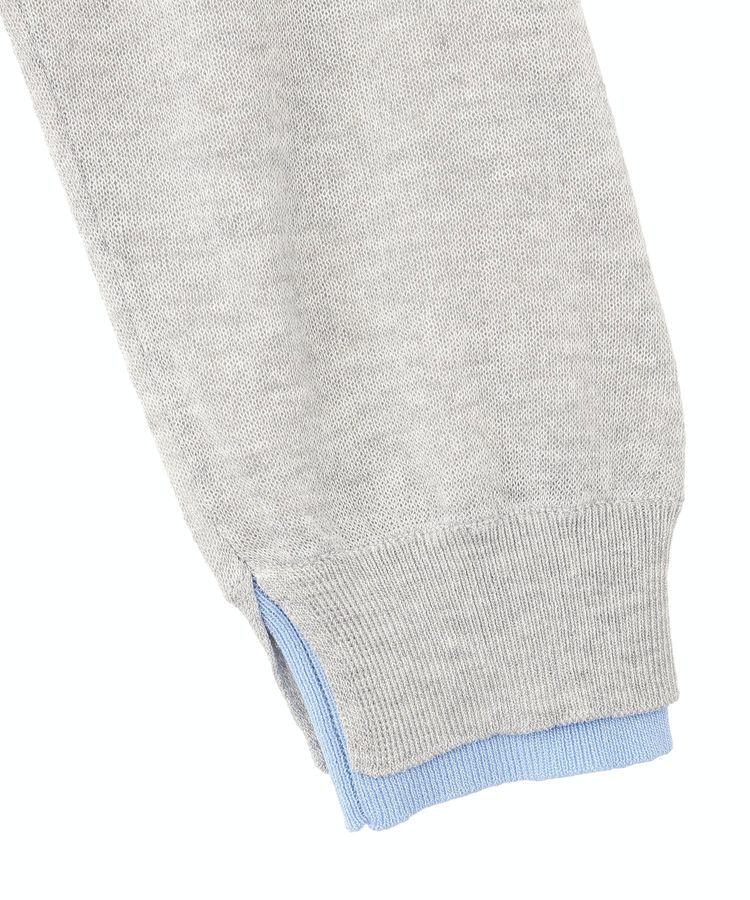 AMERICAN HOLIC「シアー配色ニットカーディガン」|カーディガン|