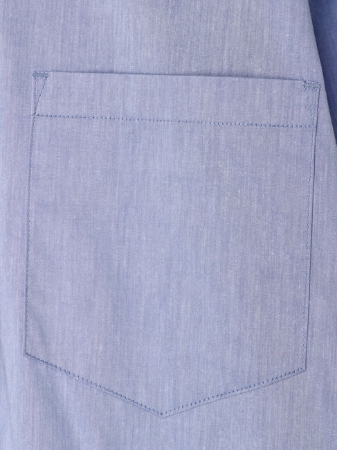 Editt by YECCA VECCA「リブMIXシャツワンピース」|ワンピース|