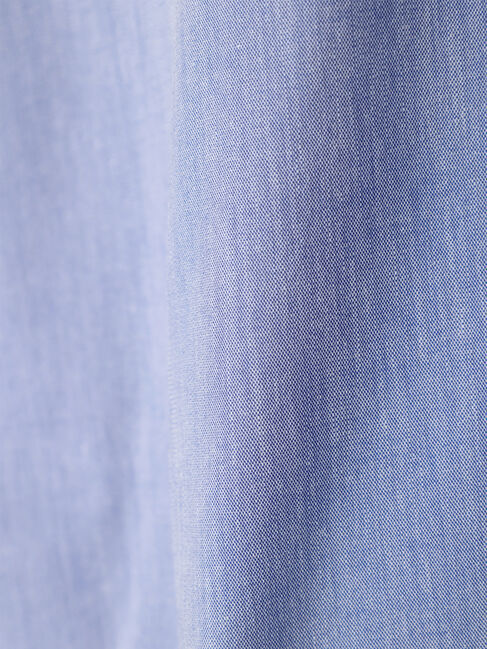 Editt by YECCA VECCA「リブMIXシャツワンピース」|ワンピース|