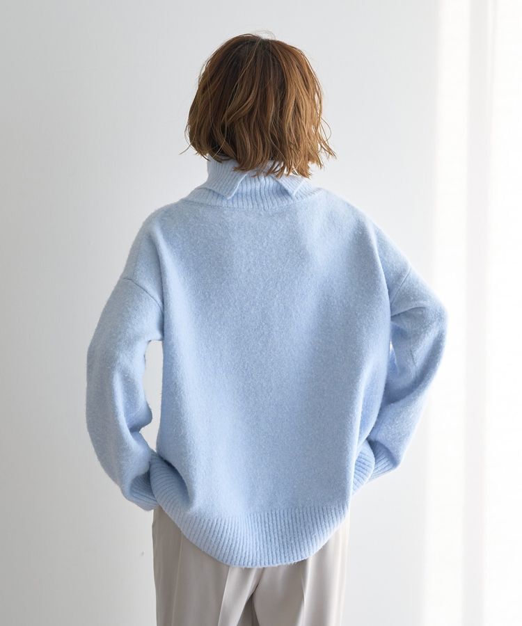 YECCA VECCA「スリットタートルネックニット」|ニット・セーター|