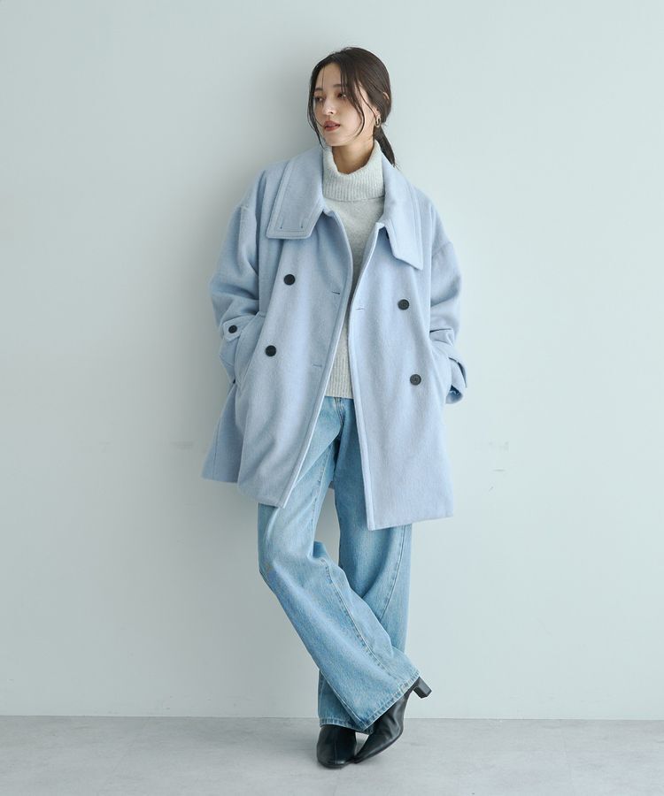 YECCA VECCA「スリットタートルネックニット」|ニット・セーター|