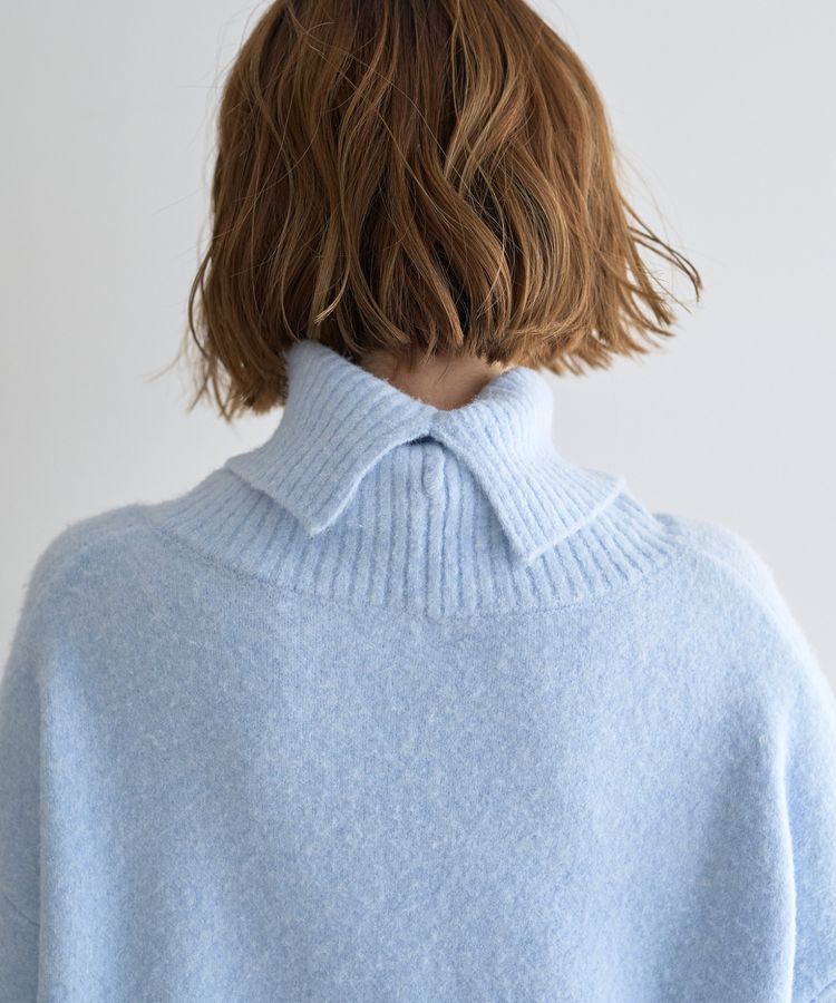 YECCA VECCA「スリットタートルネックニット」|ニット・セーター|