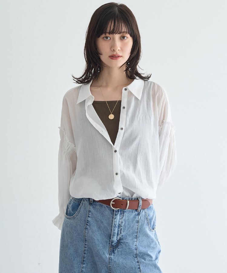 YECCA VECCA「2wayスクエアリブタンクトップ」|キャミソール|