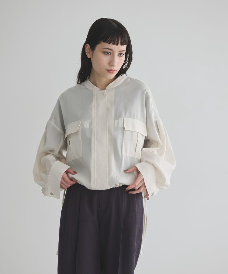 GARAGE OF GOOD CLOTHING「シアードロストブルゾン」|ブルゾン・スタジャン|Off White