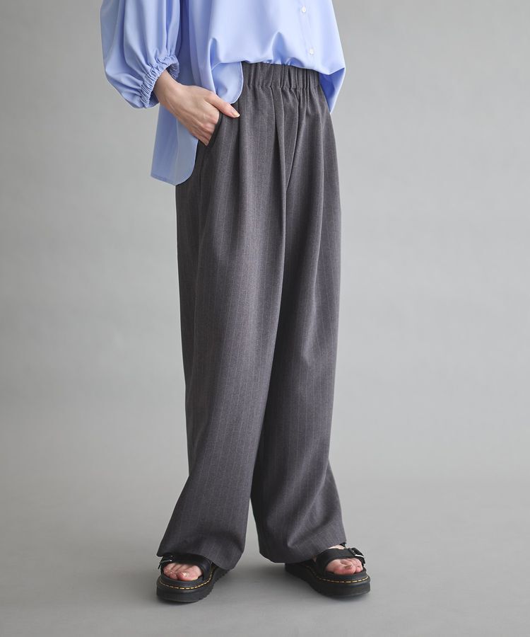 GARAGE OF GOOD CLOTHING「【日本製】ストライプイージータックパンツ」|その他|