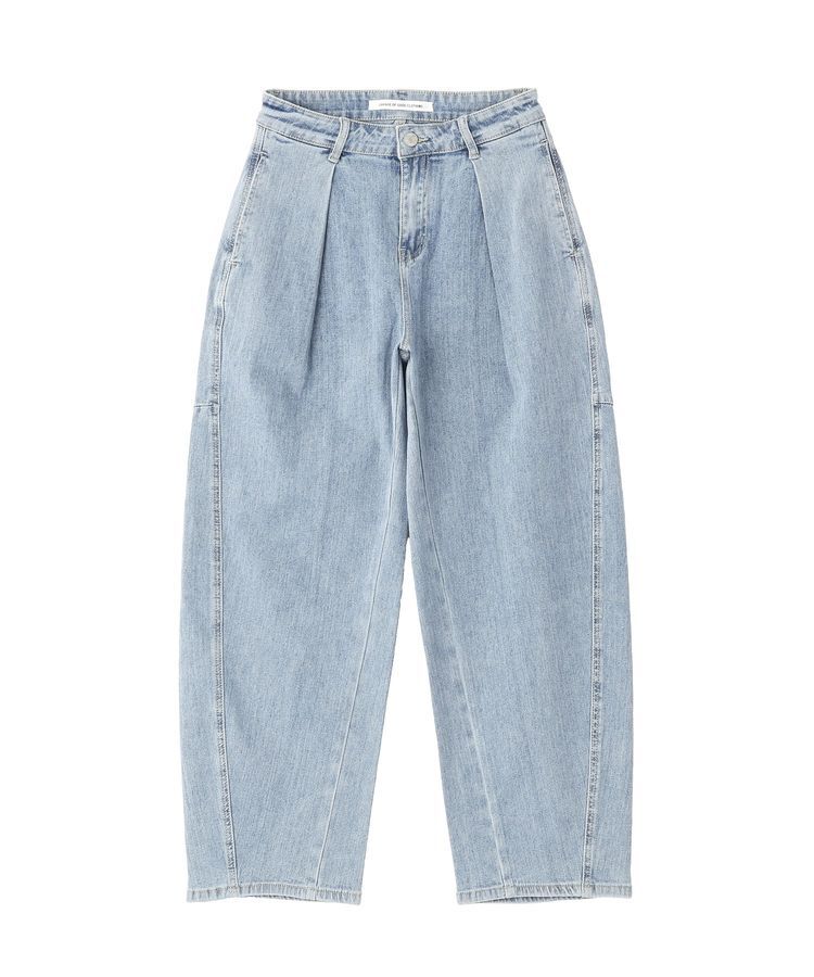 GARAGE OF GOOD CLOTHING「タックコクーンデニムパンツ」|デニム|