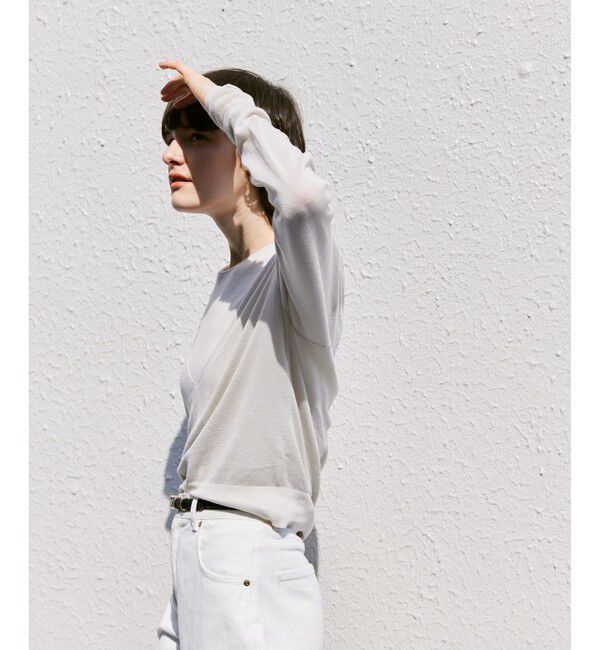 allureville「ディープV ネックレイヤードプルオーバー」|ニット・セーター|