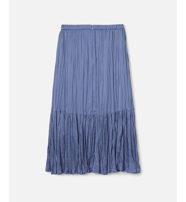 allureville「楊柳調プリーツマーメイドスカート」|スカート|