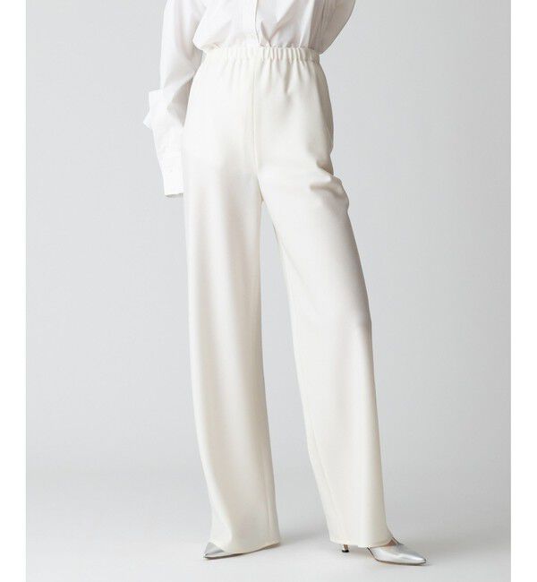 allureville「フラノバイヤスパンツ」|サルエル|オフホワイト