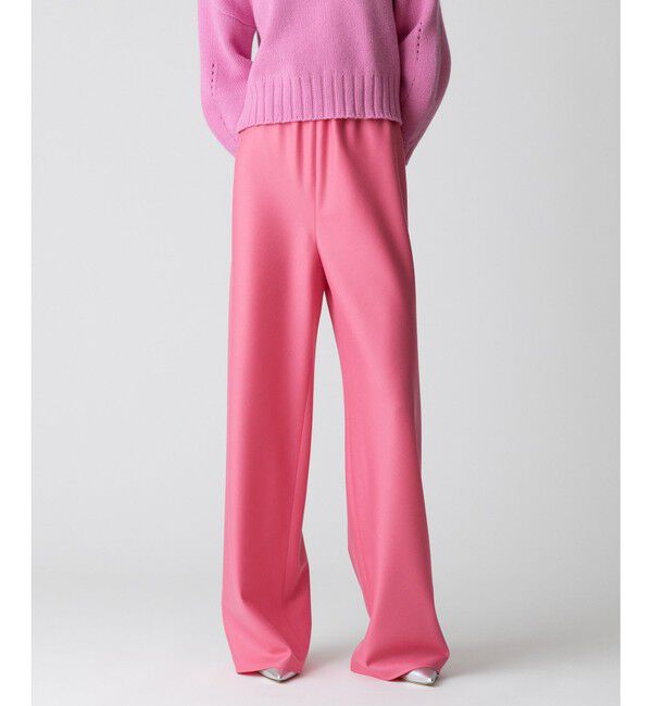 allureville「フラノバイヤスパンツ」|サルエル|ピンク