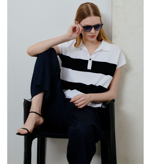 allureville「サマーラガーシャツ」|ニット・セーター|