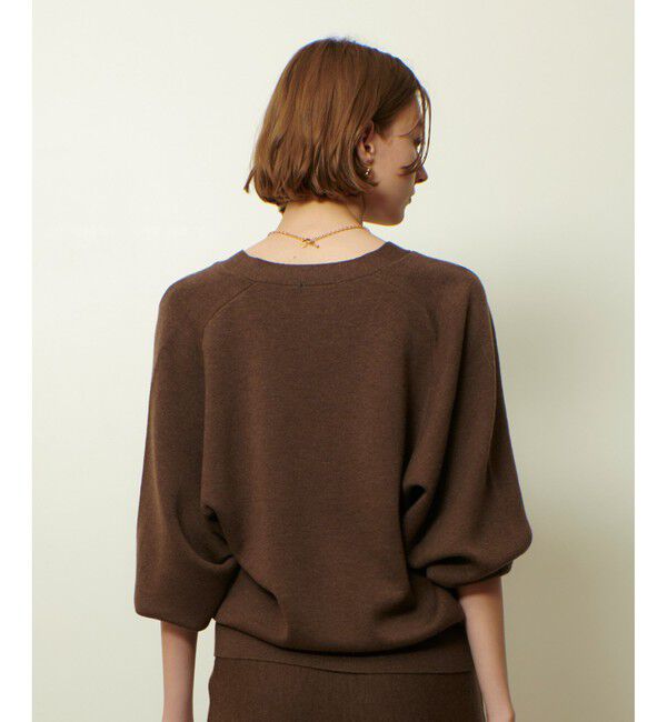 allureville「ウールスムースカーディガン」|カーディガン|