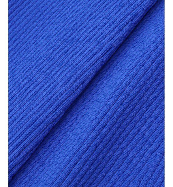 allureville「コンシールフロントマチフレアリブワンピース」|ワンピース|