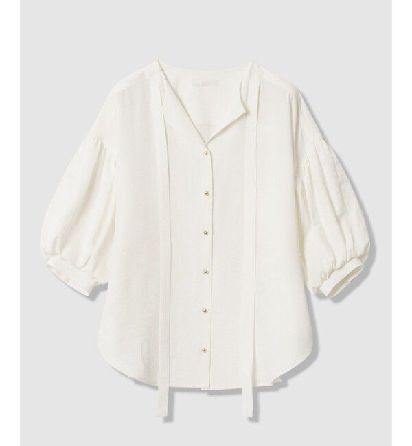 allureville「シャセパフスリーブブラウス」|シャツ・ブラウス|