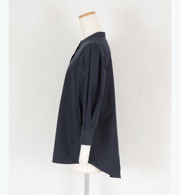 ur's「【星玲奈さんコラボアイテム】バンドカラーパフスリーブブラウス」|シャツ・ブラウス|