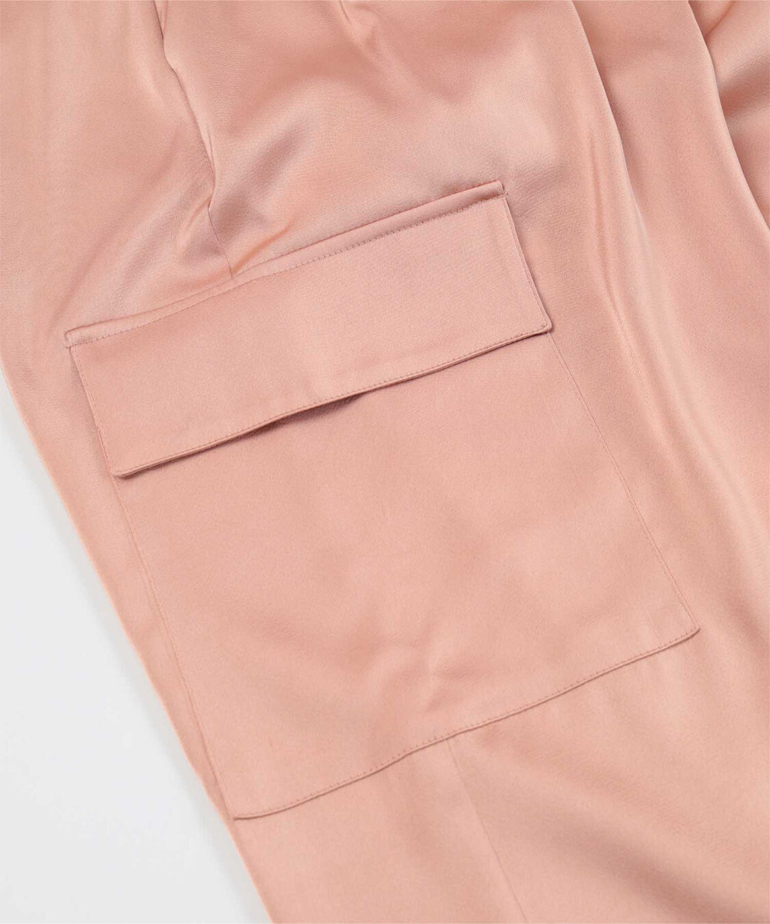 ur's「サテンパラシュートパンツ」|カーゴ|