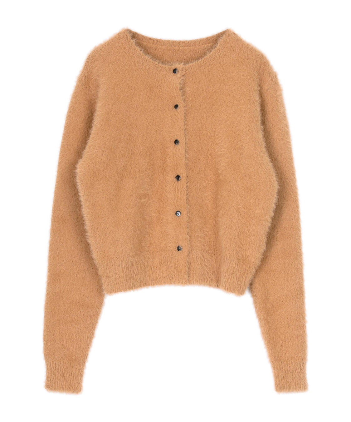 titivate「クルーネックミニシャギーニットカーディガン」|ニット・セーター|