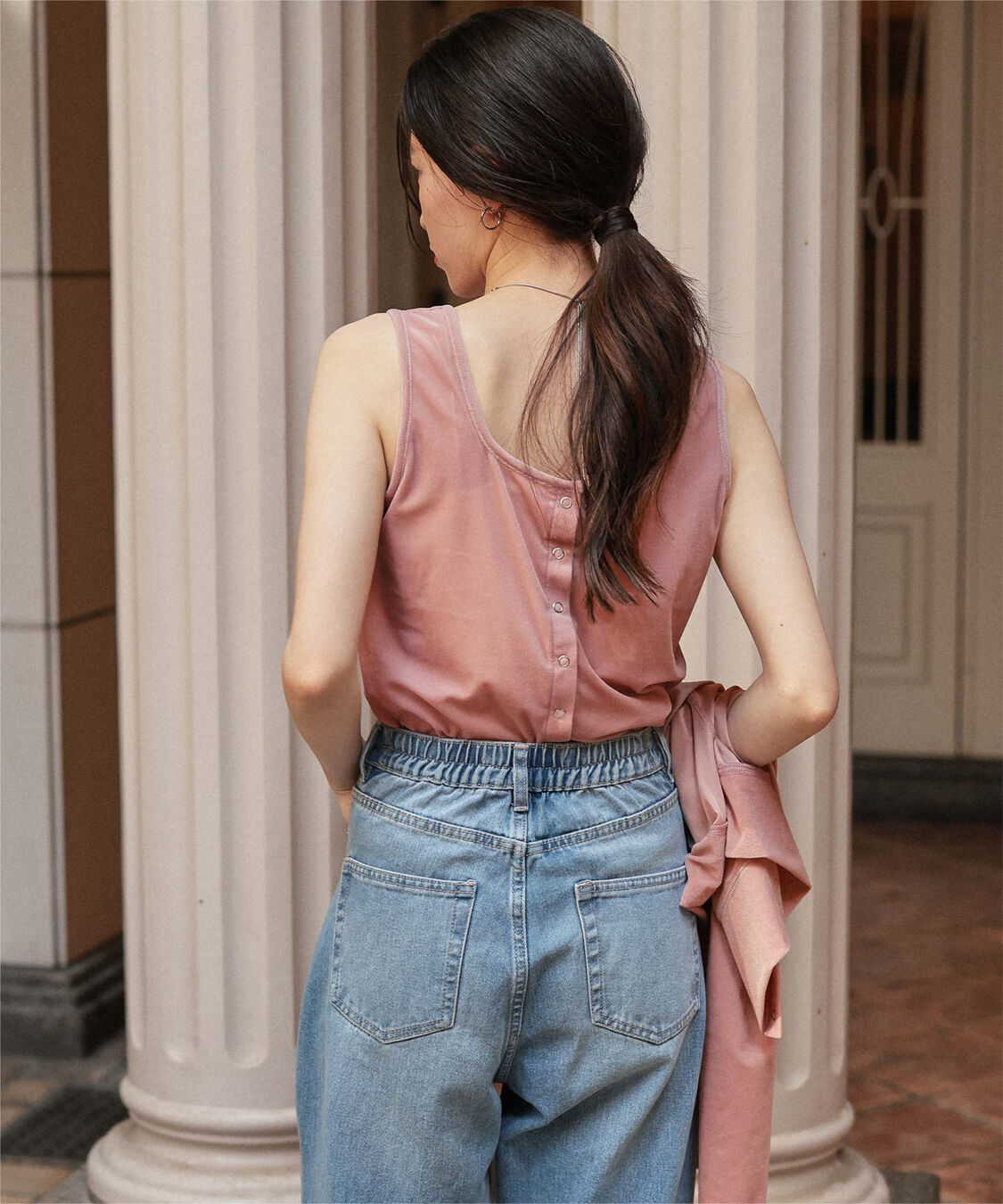 titivate「前後2wayシアーベロアタンクトップ」|タンクトップ|