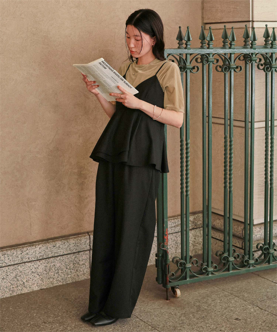 titivate「シアーベロア半袖Tシャツ」|Tシャツ・カットソー|