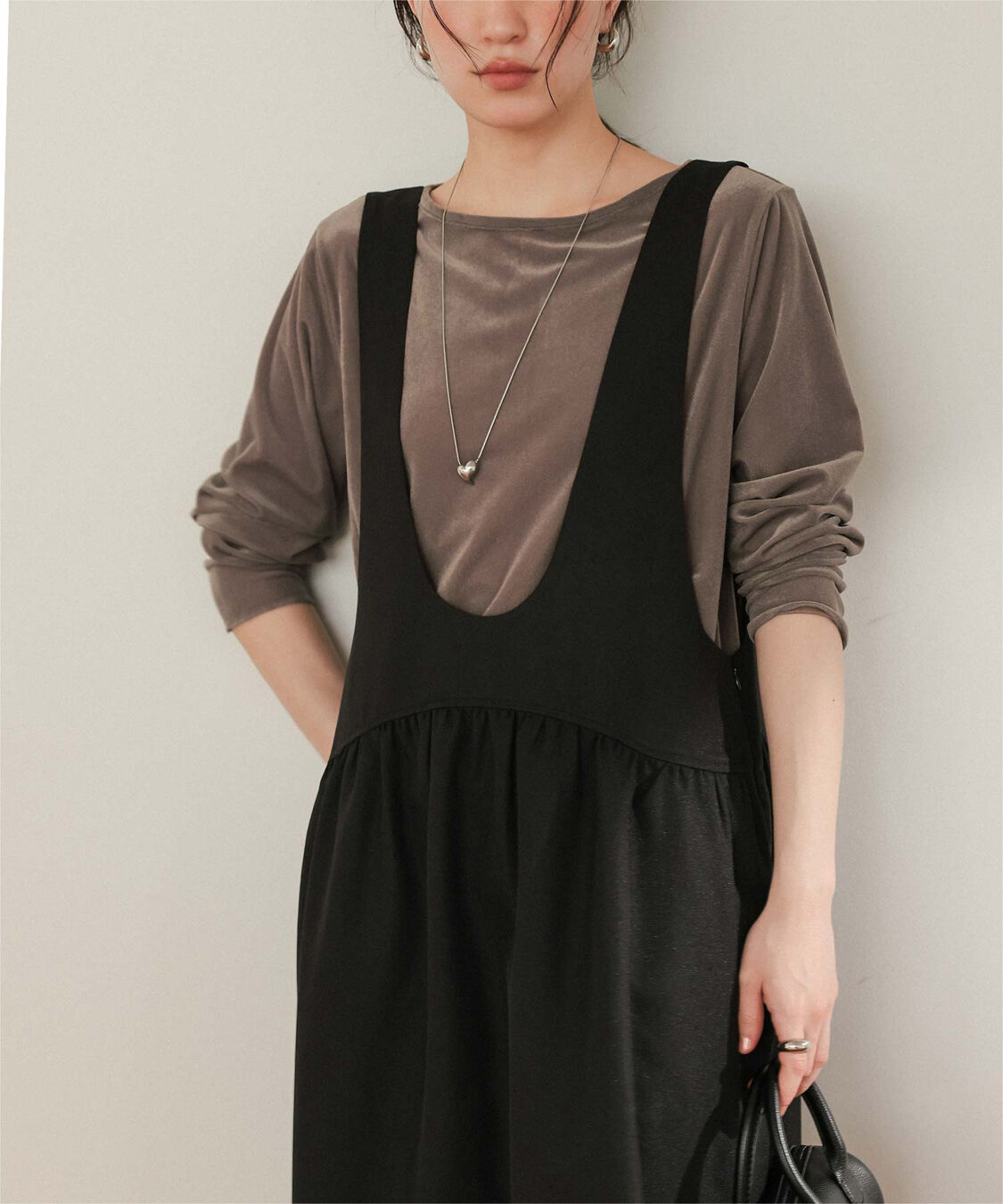 titivate「シアーベロアロングTシャツ」|Tシャツ・カットソー|