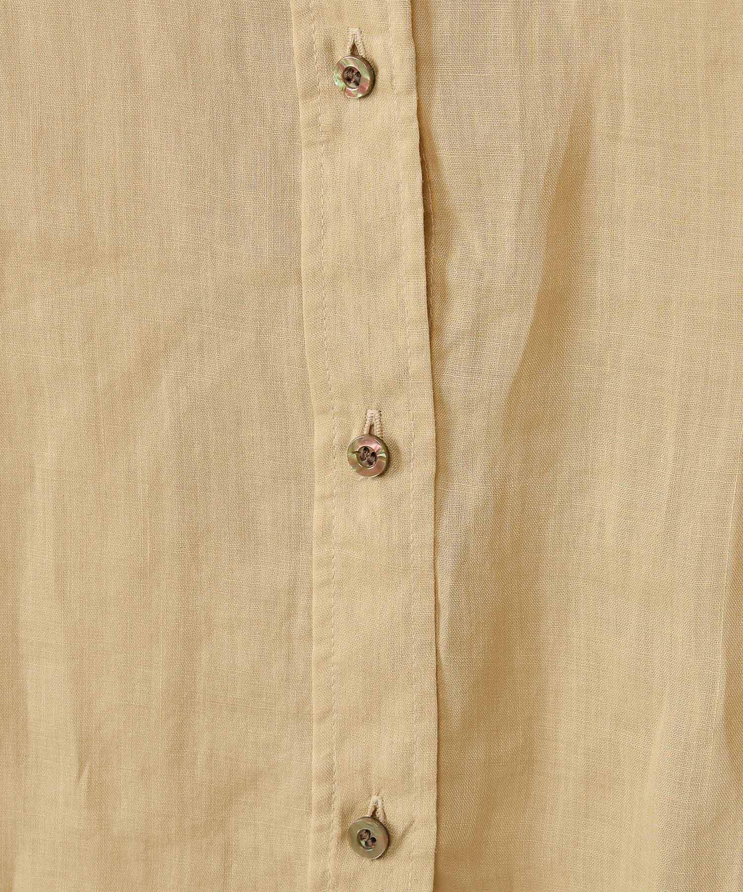 BABYLONE「ラミーシアーカシュクールシャツ」|シャツ・ブラウス|