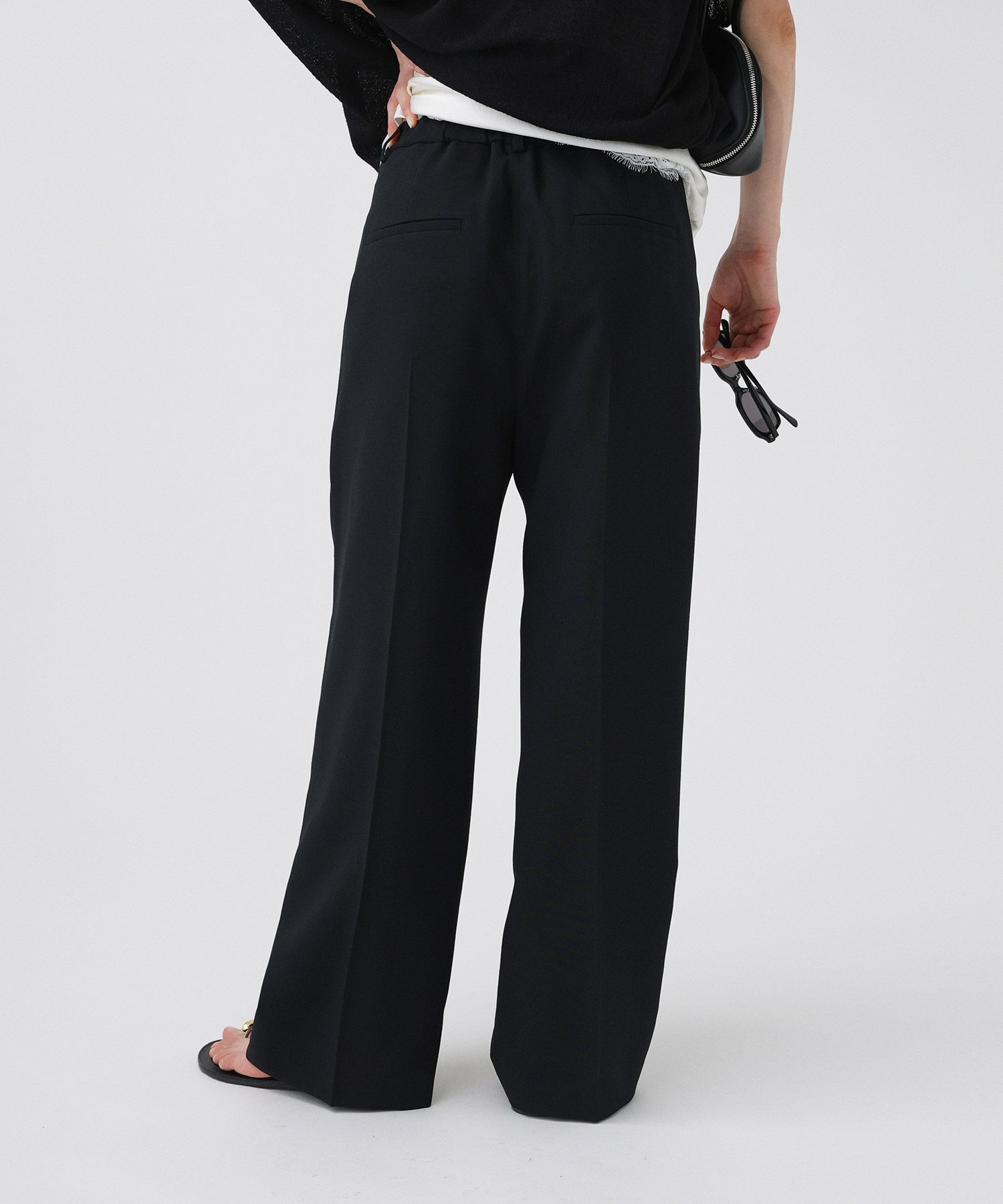 BABYLONE「スラブオックスパンツ」|スラックス|