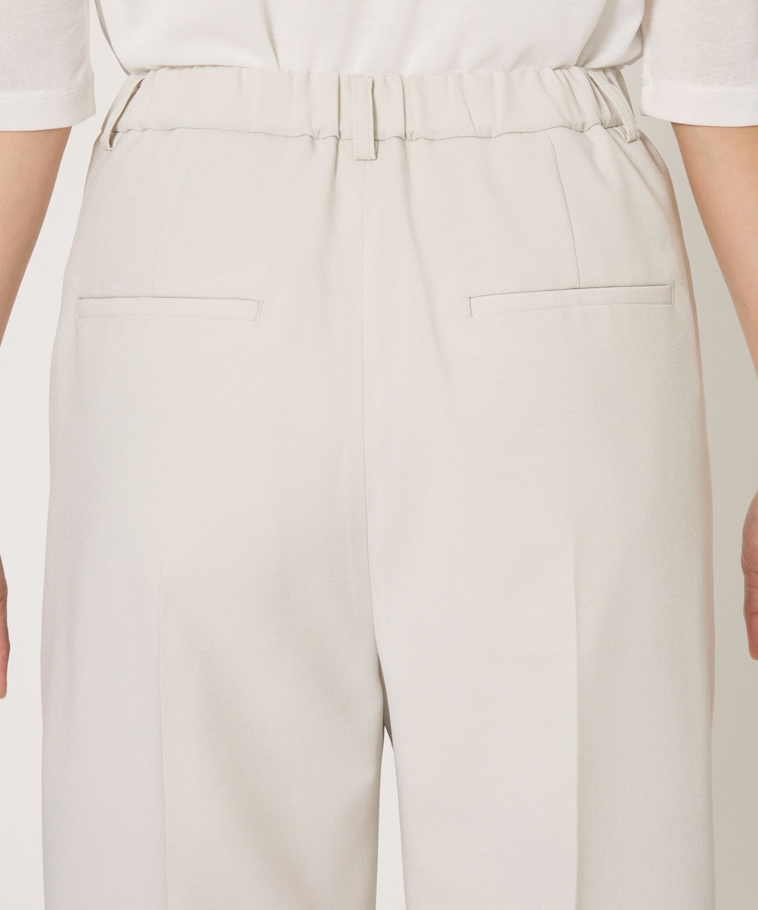 BABYLONE「スラブオックスパンツ」|スラックス|