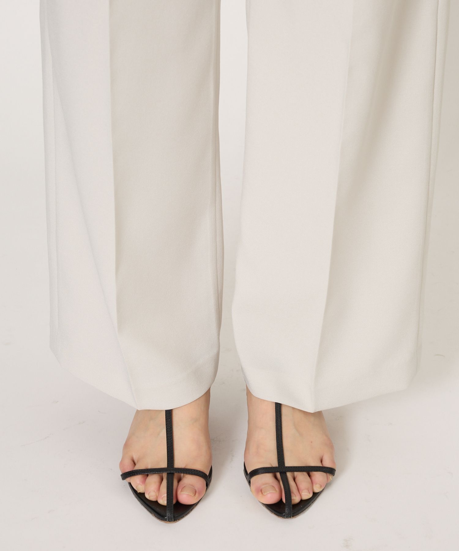 BABYLONE「スラブオックスパンツ」|スラックス|