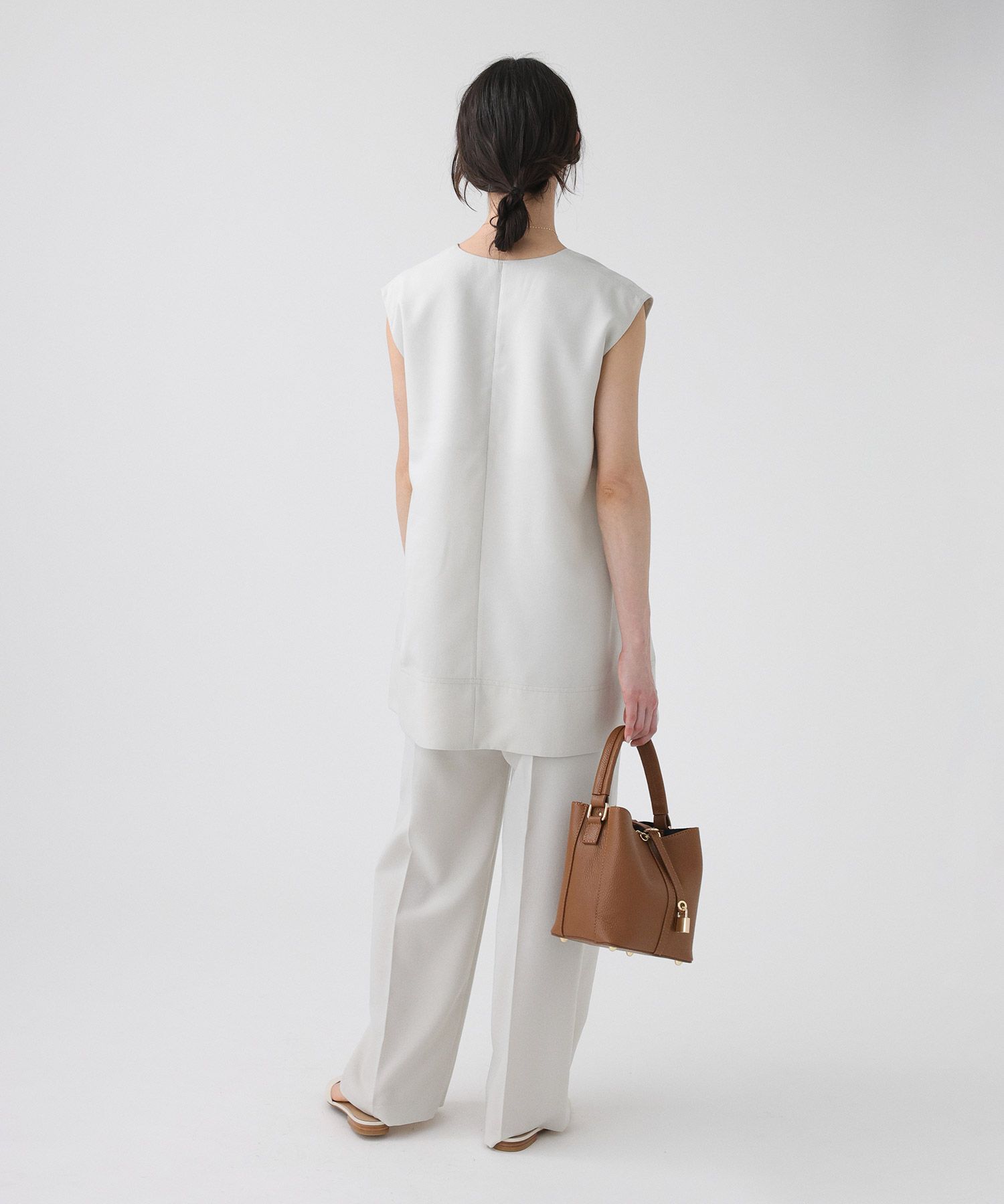 BABYLONE「スラブオックスパンツ」|スラックス|