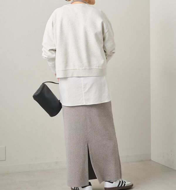  「【Du noir】総針ニットナロースカート」|スカート|