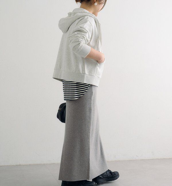  「【Du noir】総針ニットナロースカート」|スカート|