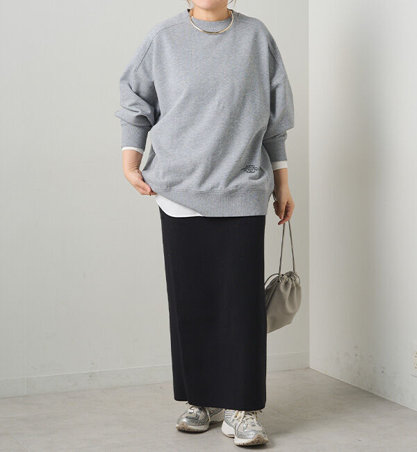  「【Du noir】総針ニットナロースカート」|スカート|