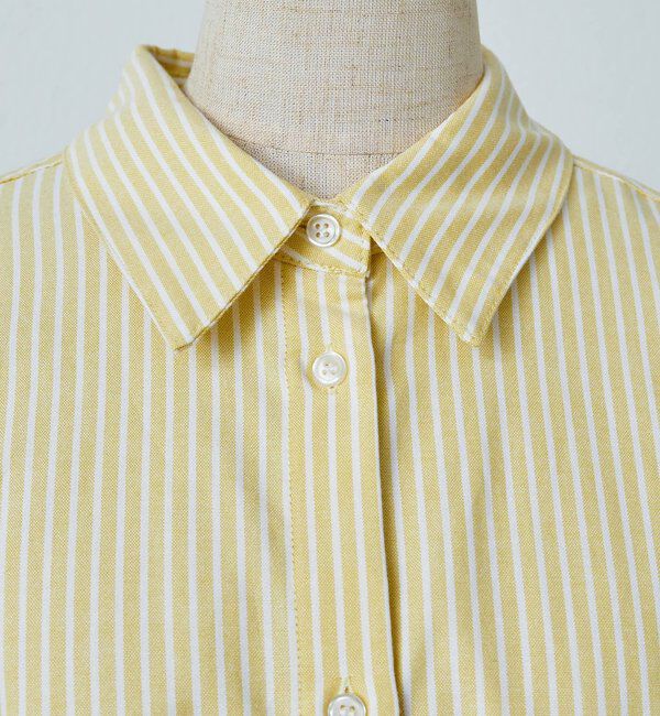  「ストライプオックスシャツ」|シャツ・ブラウス|