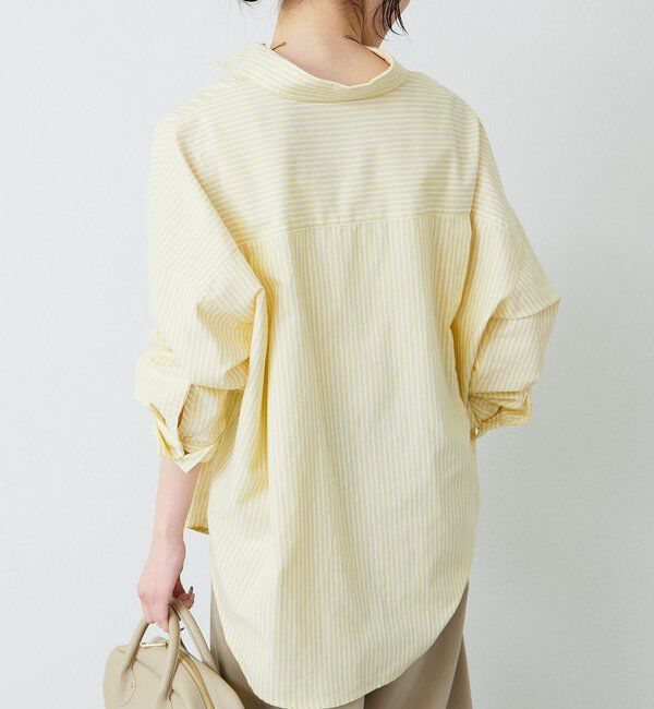  「ストライプオックスシャツ」|シャツ・ブラウス|