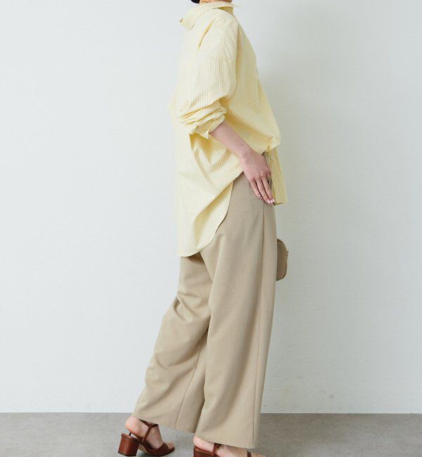  「ストライプオックスシャツ」|シャツ・ブラウス|