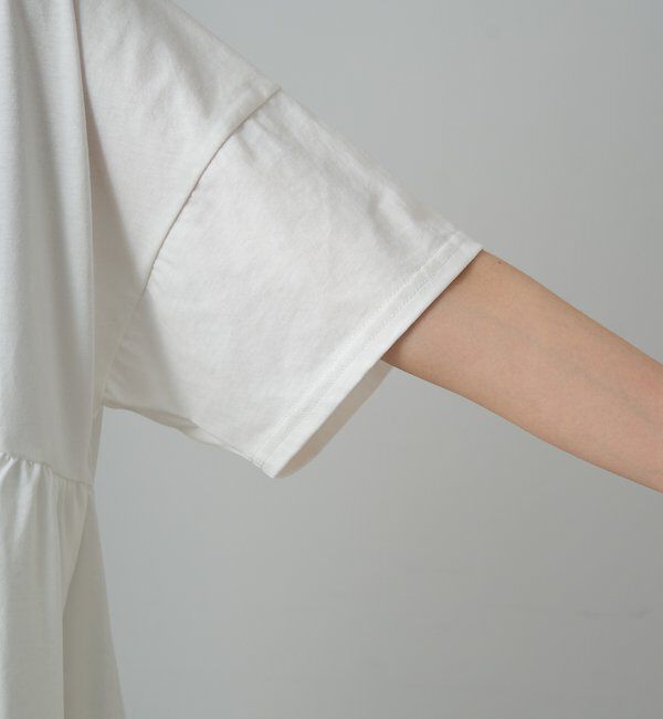  「《リバイバル》【WEB限定/Du noir】バックリボンペプラムTシャツ」|Tシャツ・カットソー|