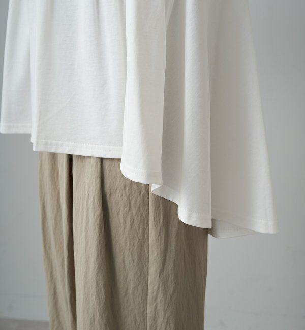  「《リバイバル》【WEB限定/Du noir】バックリボンペプラムTシャツ」|Tシャツ・カットソー|