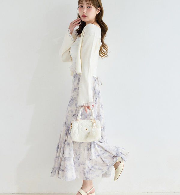  「ビジューバックルキルティングミュール」|その他|