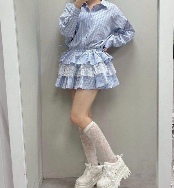  「ビジュー付きトリプルソールスニーカー」|その他|