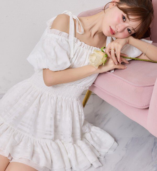  「半袖愛されメロチュニック」|ワンピース|