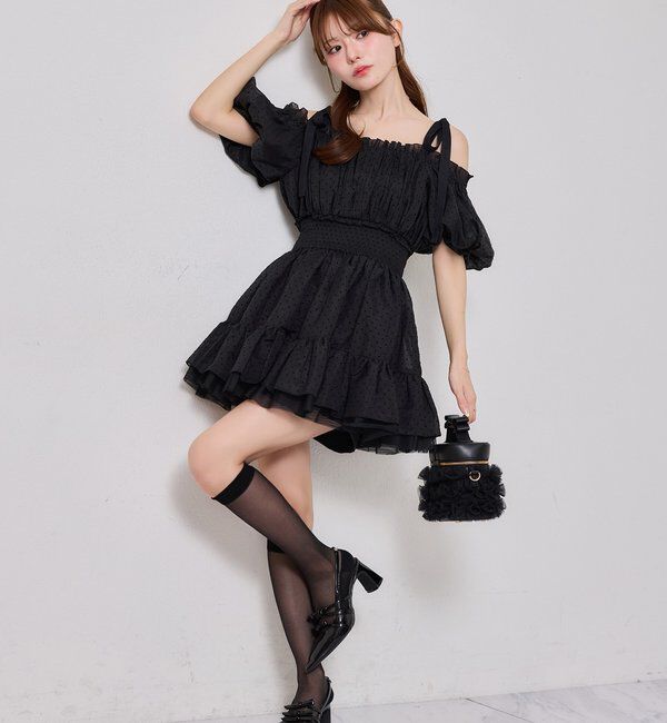  「半袖愛されメロチュニック」|ワンピース|