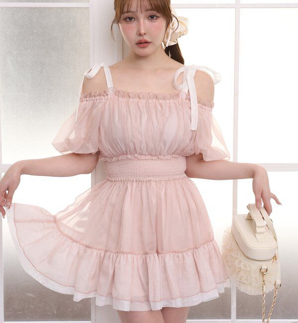  「半袖愛されメロチュニック」|ワンピース|