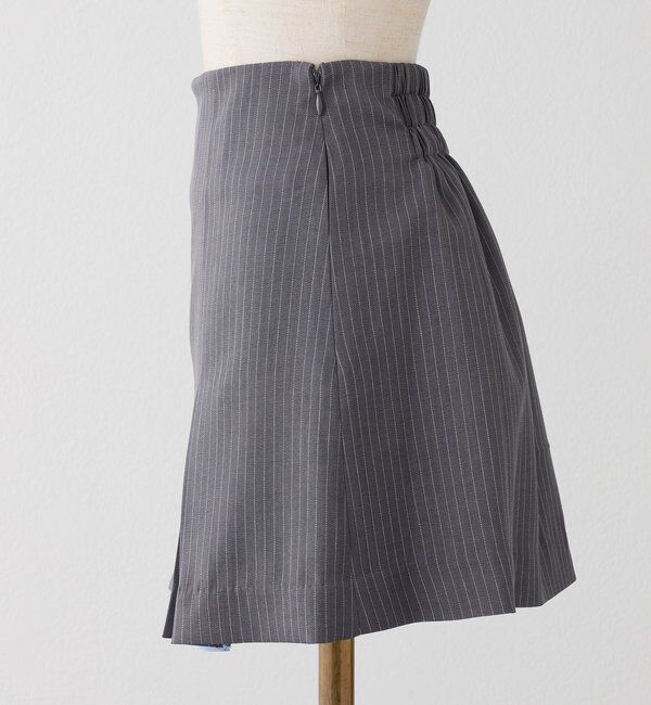  「【セットアップ可能】配色プリーツスカート/SMサイズ展開あり」|スカート|
