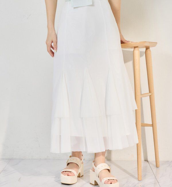  「ビジュー付キルティングソールサンダル」|その他|