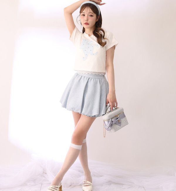  「【セットアップ可能】バルーンミニスカパン／SMサイズ」|スカート|